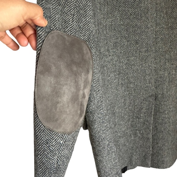 Stafford Mens Vintage Harris Tweed Two Button Sport Coat Blazer Herringbone 41R - Picture 6 of 16